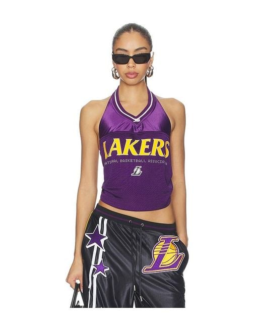 OFF SEASON White Jersey Halter Top