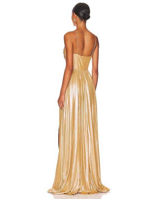 retroféte Metallic Doss Dress