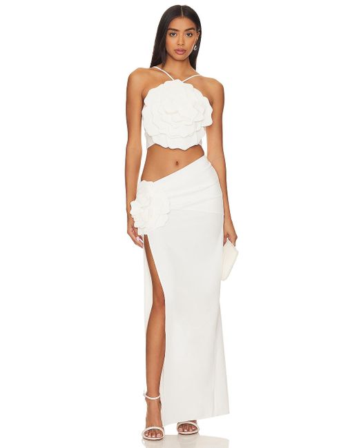 Lovers + Friends White Artemis Gown