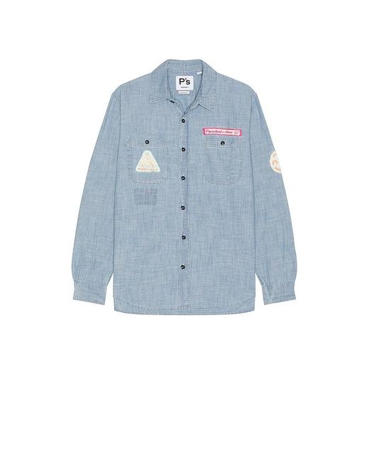 President's Blue Kansas Shirt for men