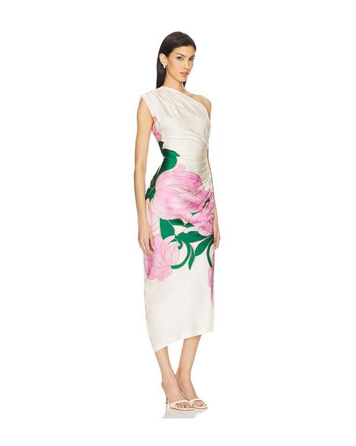 Smythe Blue Single Shoulder Dress