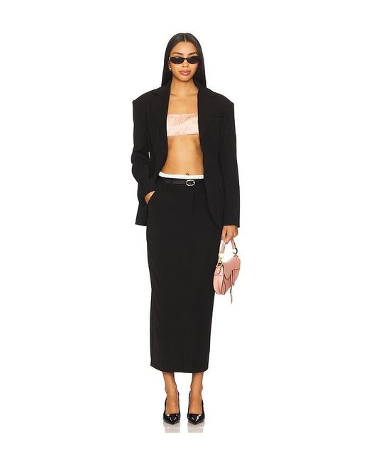 Line & Dot Black Ida Hourglass Blazer