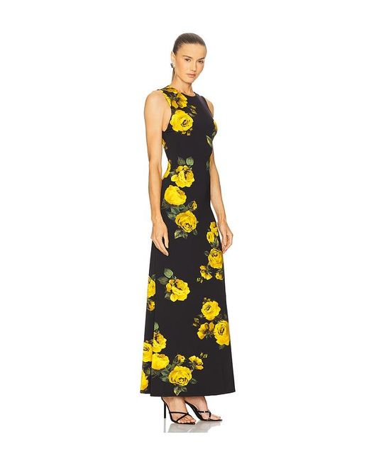 Alice + Olivia White Delora Maxi Dress