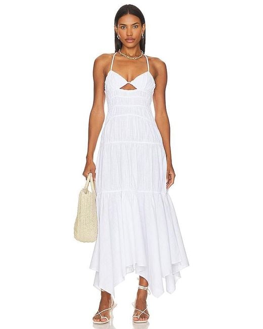 SNDY'S White Tahlia Dress