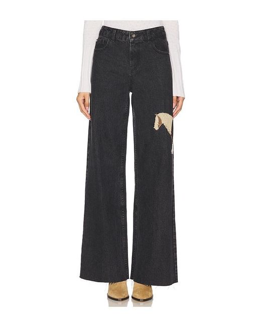 Urban Outfitters Black Horsey Jeans