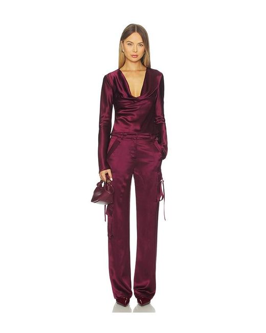 retroféte Purple Nerissa Top