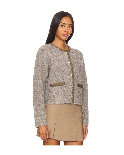 PULL MAYFAIR en Grey Line & Dot en coloris Brown