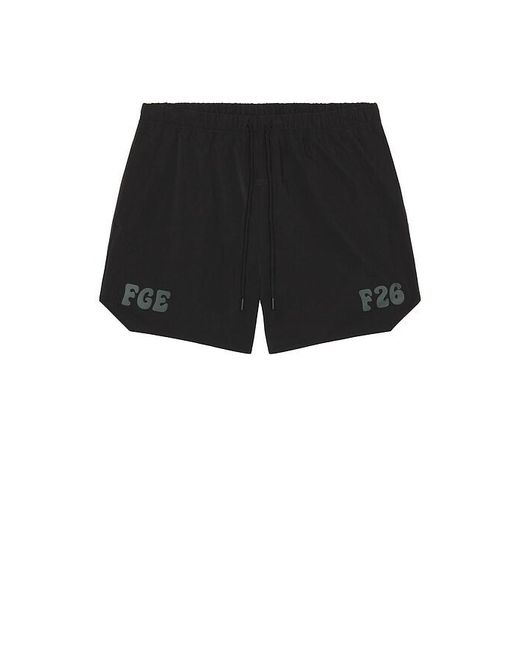 Fear Of God Black Gym Short for men