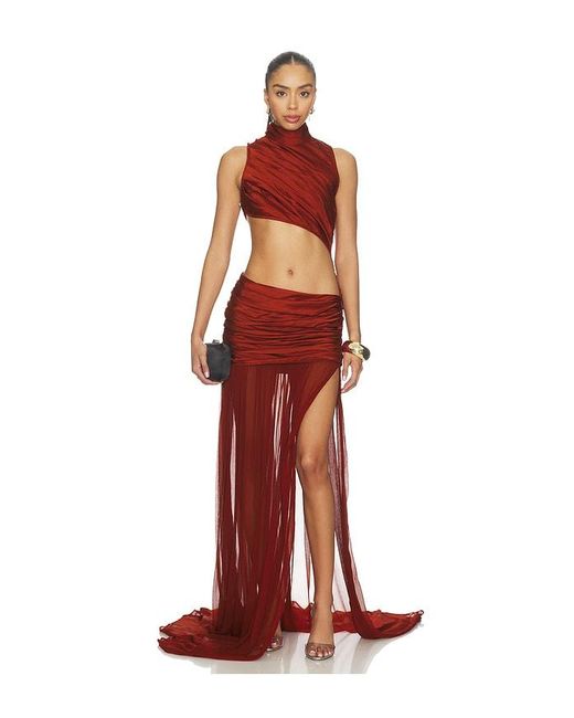 AMOR MIA Red Jelena Gown