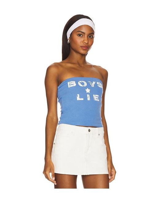Boys Lie Blue Tube-Top I'M The Captain