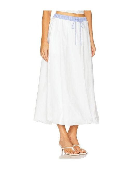 Nia White Victoria Skirt