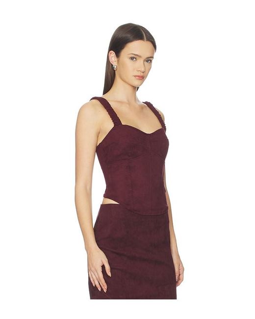 Heartloom Red Lennox Top