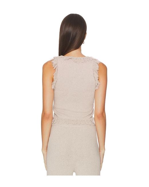 SNDY'S Gray Skyler Knit Top