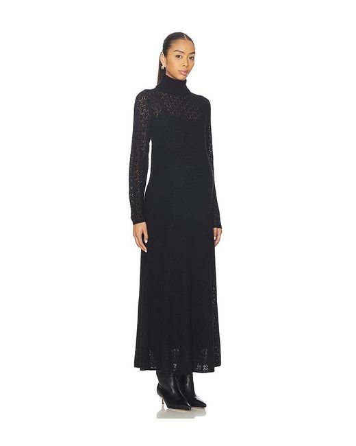 HATCH White The Luella Knit Pointelle Dress