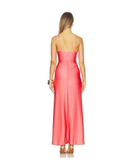 BOAMAR Red Verona Long Dress