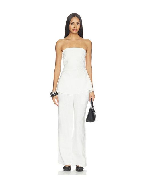 Faithfull The Brand White Solmar Top