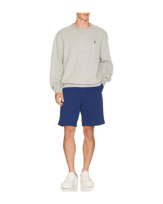 J.Lindeberg Blue Shane Cotton Stretch Shorts for men