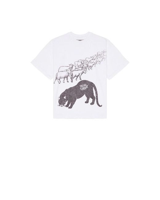 Barriers Worldwide Gray Social Threat Tee for men