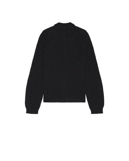 Our Legacy Black Evening Polo for men