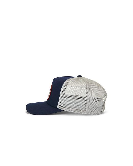 Brixton Blue Coors Light Pit Stop Trucker Hat for men