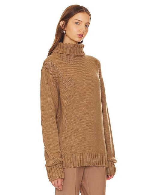 Helmut Lang Brown Archive Turtleneck Sweater