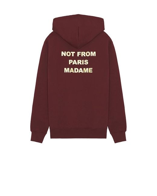 Drole de Monsieur Red Le Hoodie Slogan for men