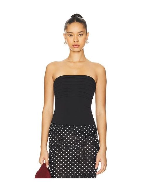4th & Reckless Black Gemma Corset Top