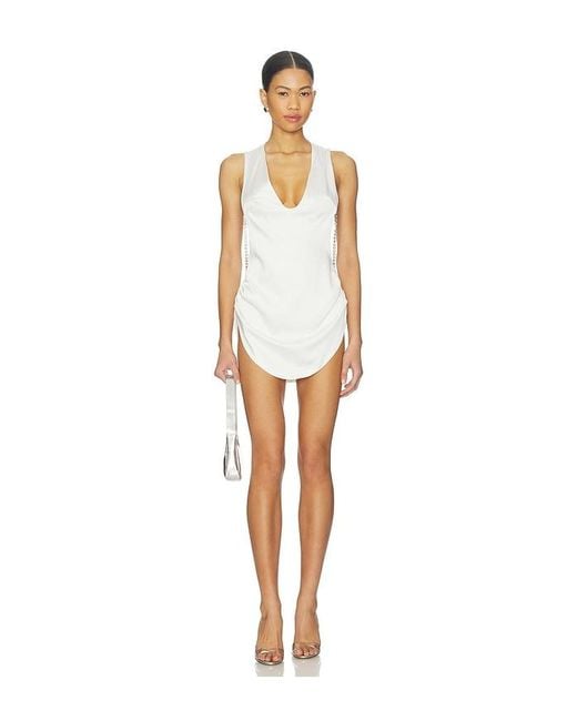 The Dolls House White Anna Mini Dress