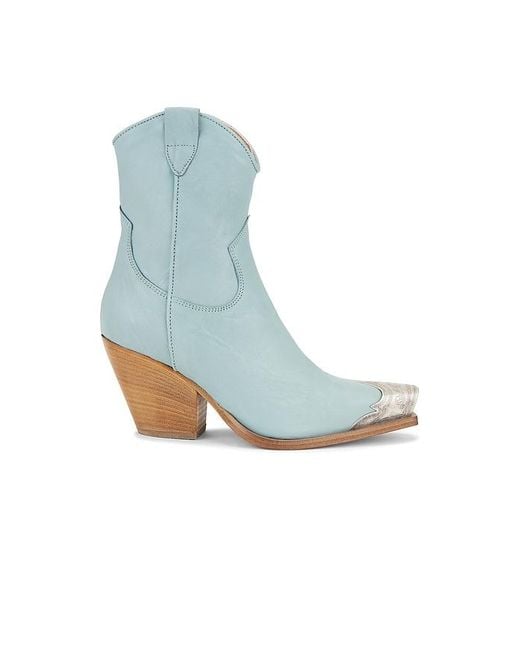 Free People Blue Brayden Western Boot