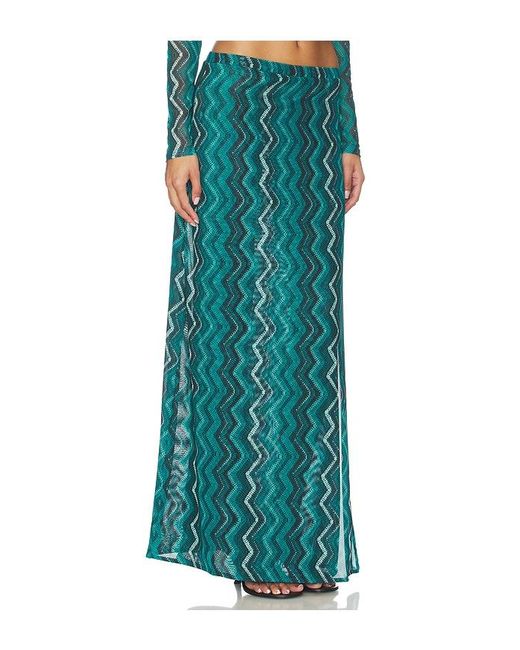 Eywasouls Malibu Green Jerry Skirt