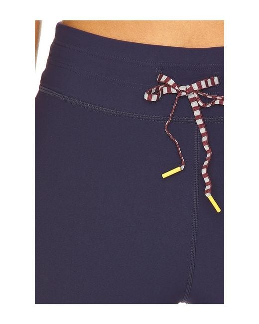 The Upside Blue Starburst 25In Midi Pant