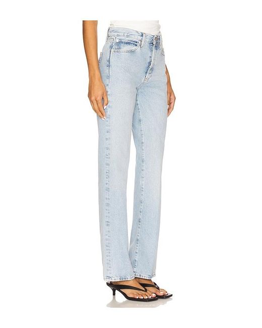 FRAME Blue The Vertical Jeans
