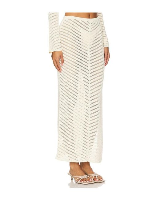 Devon Windsor White Rafaella Skirt