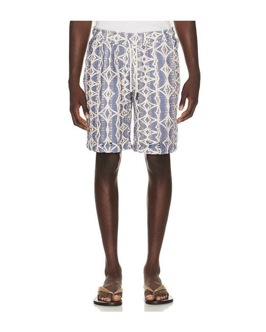 Oas White Nicola Shorts for men