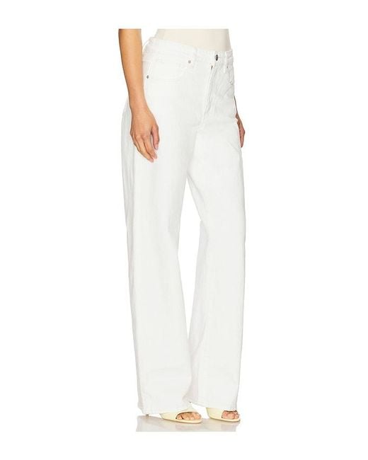 A.Brand White 95 Baggy Jeans