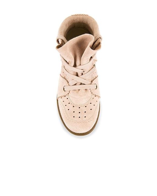 Isabel Marant Pink Bobby Sneaker