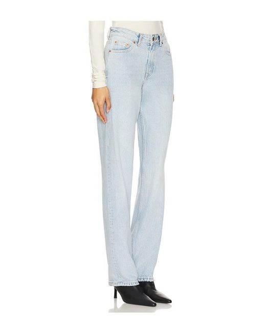 Dr. Denim Blue Arch Straight Leg Jeans