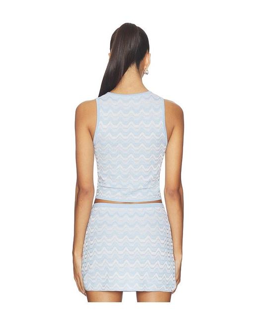 Devon Windsor White X Revolve Lata Top