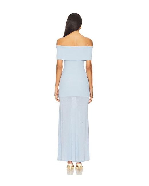 Lovers + Friends Blue Christi Maxi Dress