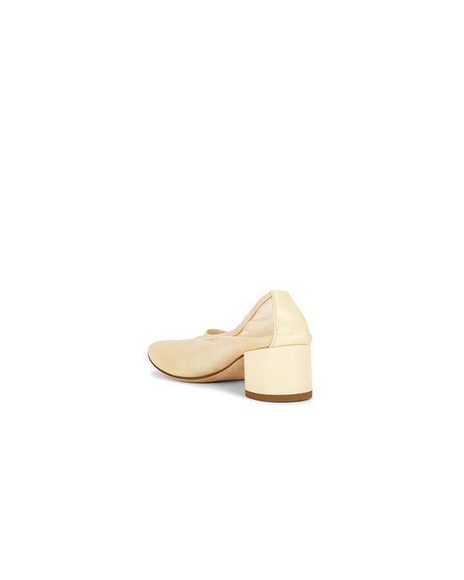 Dear Frances Natural Balla Scrunch Pump