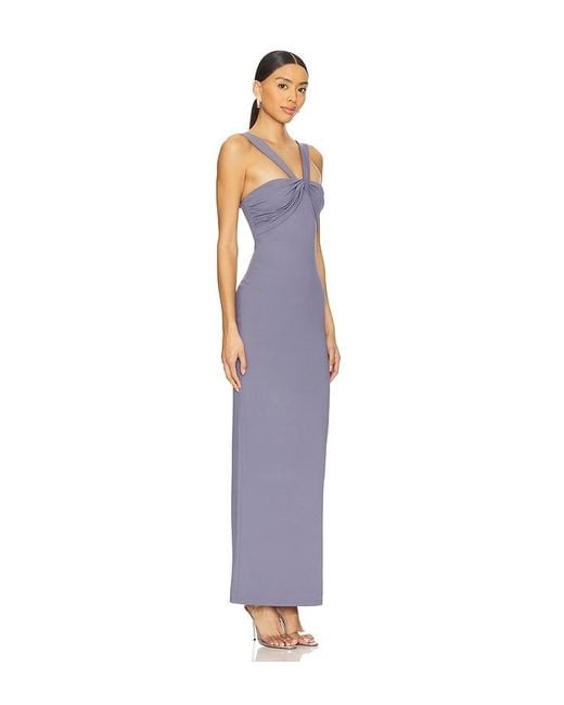 Vestido Bronwyn En Color Roca Talla (También En Xs, Xxs, S, M, Xl) superdown de color Purple