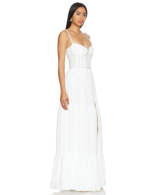 V. Chapman White Gwen Gown