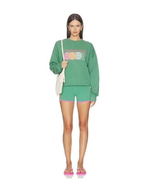 Beach Riot Green Devyn Oversized Sweatshirt
