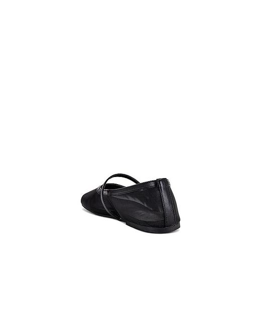 Tony Bianco Black Melany Flat