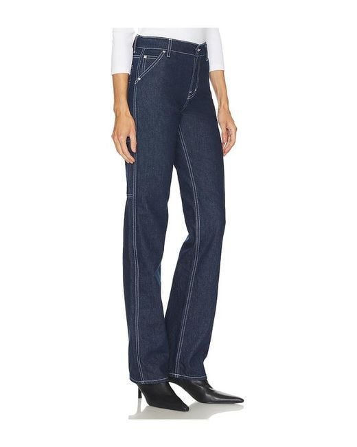 GRLFRND Blue Graham Low Rise Carpenter