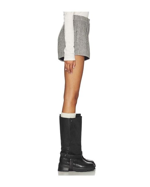 Astr Gray Sorine Shorts