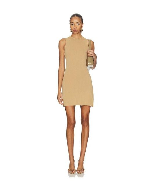Solid & Striped Natural The Mini Lucerne Dress