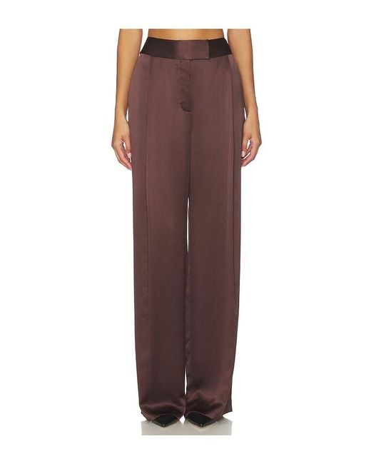 The Sei Brown Relaxed Trouser