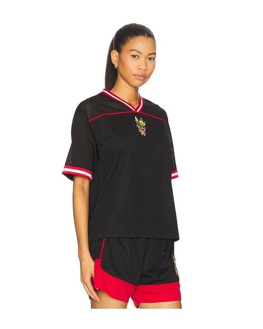 Camiseta Gráfica En Color Negro Talla En we11done de color Black