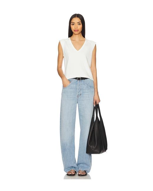 Lovers + Friends Blue Light Engine Low Rise Twist Seam Jeans